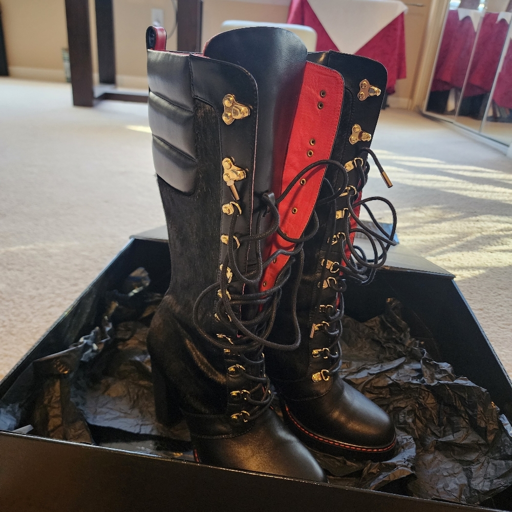 JENNIFER LE BLACK DRIFTWOOD BOOTS BRAND NEW IN BOX!!!